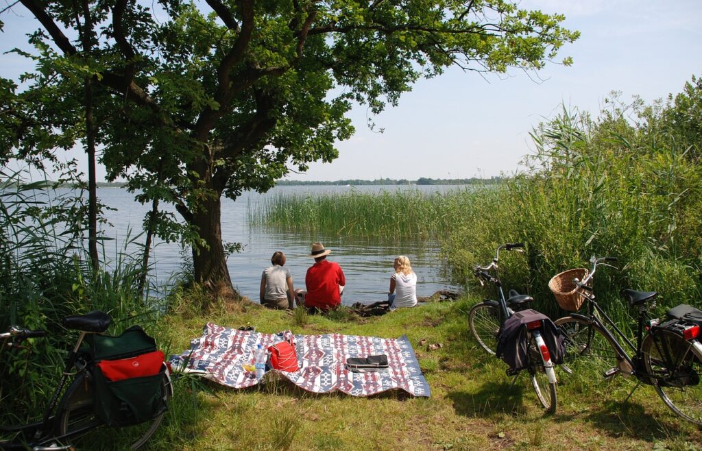 Picknicks gehören im Frühling in Dänemark einfach dazu